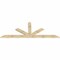Ekena Millwork Saratoga Rough Sawn Timber Gable Bracket, Douglas Fir, 108"W x 40"H x 2"D x 6"F, 9/12 Pitch GBW108X40X0206SAR00RDF - alternate 3